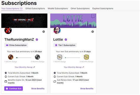 How to Manage Your Twitch Subscriptions